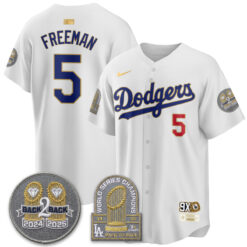 LAD Vapor Limited Jersey - Back to Back Champion - All Stitched by Los Angeles Dodgers