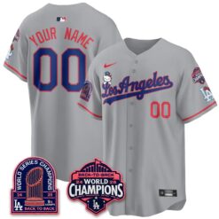 LAD x Hello Kitty Night 2026 Vapor Custom Jersey - All Stitched - V2 by Los Angeles Dodgers
