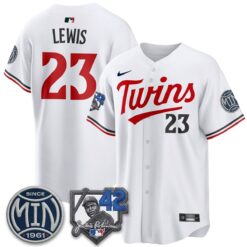 Minnesota Twins 2026 Jackie Robinson Day Vapor Limited Jersey - All Stitched by Minnesota Twins
