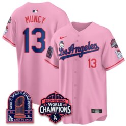 LAD x Hello Kitty Night 2026 Vapor Jersey - All Stitched - V2 by Los Angeles Dodgers