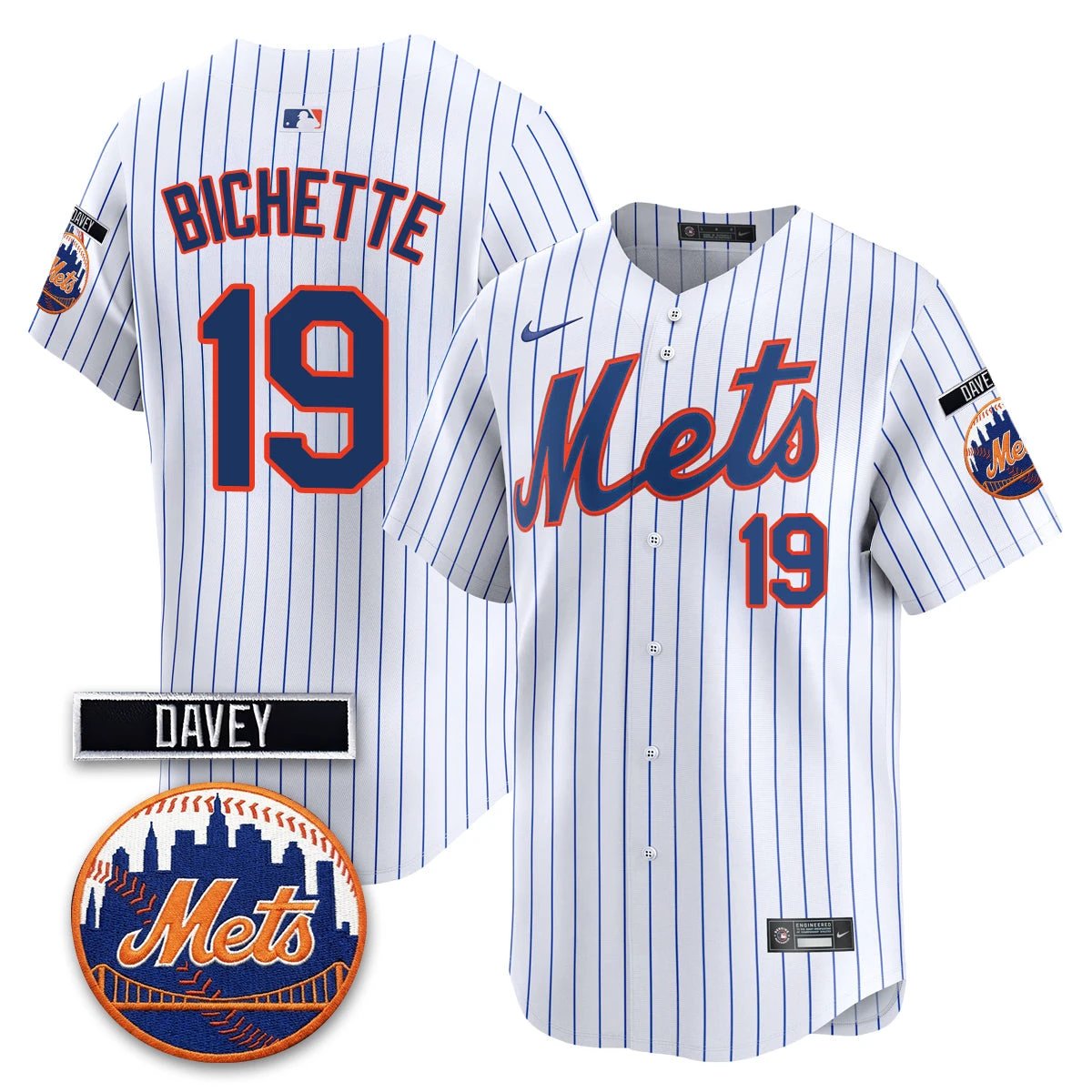 NYM 2026 Davey Johnson Memorial Vapor Limited Jersey - All Stitched by New York Mets