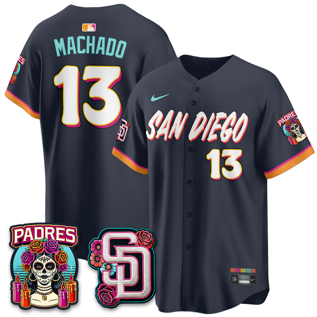 SD 2026 City Connect Vapor Premier Limited Jersey - All Stitched V2 by San Diego Padres
