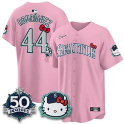 SEA x Meow KT Night Limited Jersey - All Stitched by Seattle Mariners