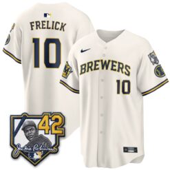 MIL 2026 New Era Vapor Limited Jersey - All Stitched by Milwaukee Brewers
