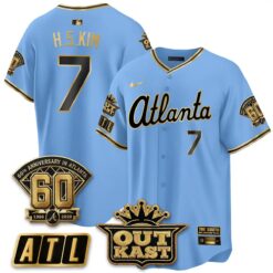 Atlanta Braves 2026 Gothic Edition Vapor Limited Jersey - All Stitched by Atlanta Braves
