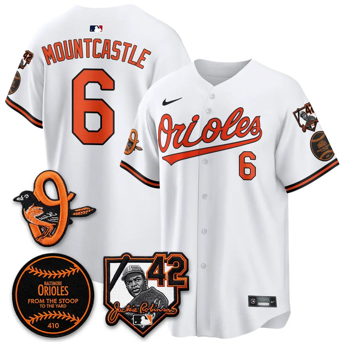 Baltimore Orioles 2026 Jackie Robinson Day Vapor Limited Jersey - All Stitched by Baltimore Orioles