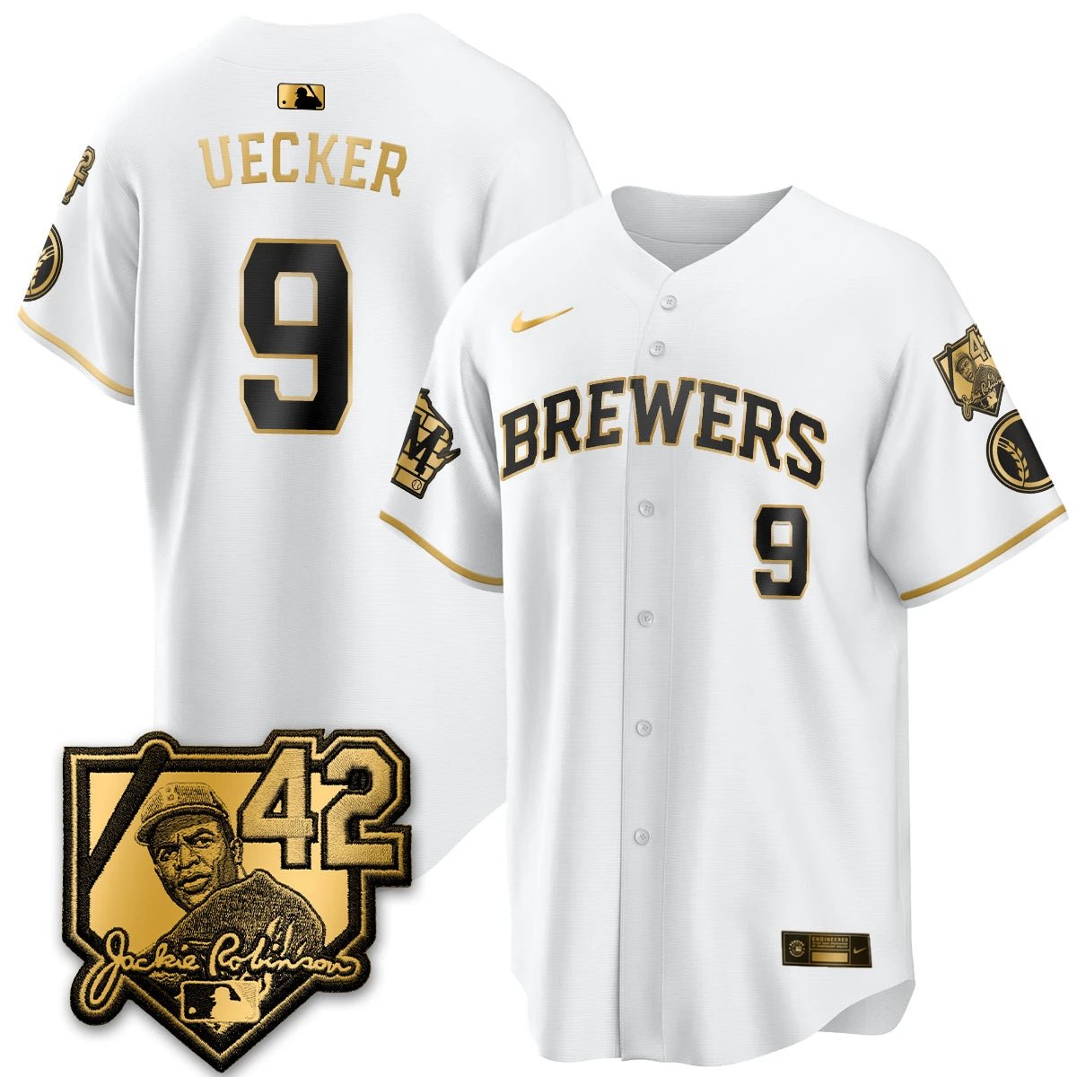 MIL 2026 New Era Vapor Limited Jersey - All Stitched by Milwaukee Brewers