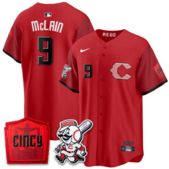 CIN 2026 City Connect Limited Premier Vapor Jersey - All Stitched by Cincinnati Reds