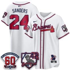 ATL 2026 Jackie Robinson Day Vapor Limited Red Jersey - All Stitched by Atlanta Braves