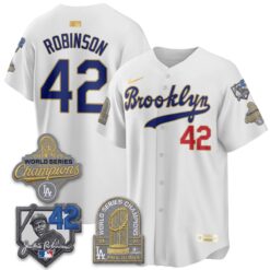 LAD 2026 Brooklyn Jackie Robinson Limited Jersey - All Stitched by Los Angeles Dodgers