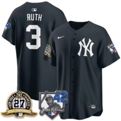 New York Yankees 2026 Jackie Robinson Day Vapor Limited Jersey - All Stitched by New York Yankees