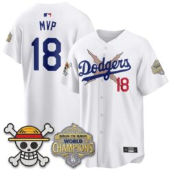 LAD x OP Vapor Jersey -All Stitched V2 by Los Angeles Dodgers