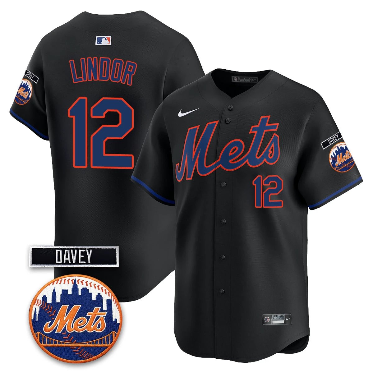 NYM 2026 Davey Johnson Memorial Vapor Limited Jersey - All Stitched by New York Mets