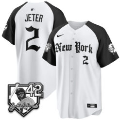 NYY 2026 Jackie Robinson Day Gothic Vapor Limited Jersey - All Stitched by New York Yankees