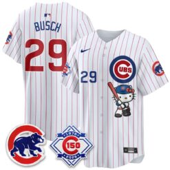 Chicago Cubs x Meow KT Vapor Premier Limited Jersey - All Stitched by Chicago Cubs