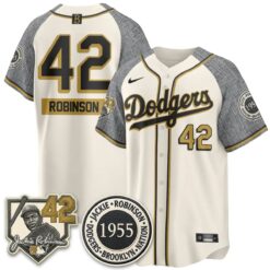 LAD 2026 New Era Jackie Robinson Vapor Limited Jersey - All Stitched by Los Angeles Dodgers