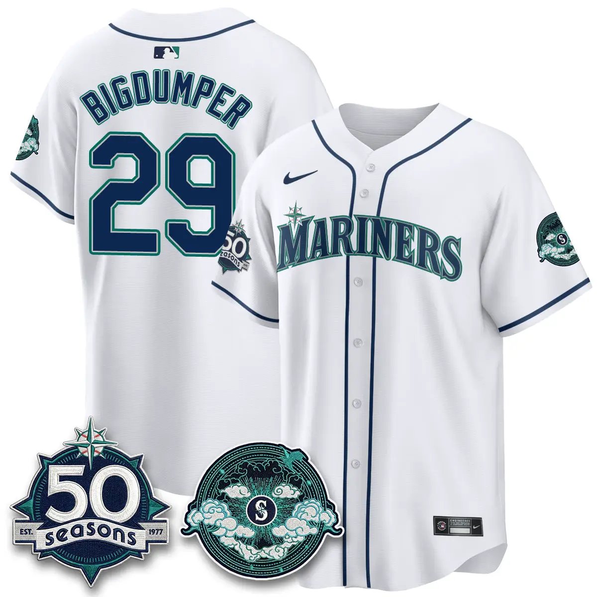 SEA x FW Night Limited Jersey - All Stitched by Seattle Mariners