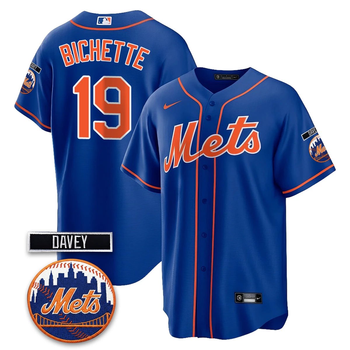 NYM 2026 Davey Johnson Memorial Vapor Limited Jersey - All Stitched by New York Mets