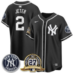 New York Yankees 2026 Black Out Style Vapor Limited Jersey - All Stitched by New York Yankees