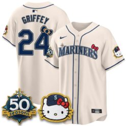 SEA x Meow KT Night Limited Jersey - All Stitched by Seattle Mariners