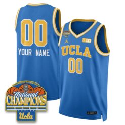 UCLA Women's Basketball National Champion 2026 Limited Custom Jersey - All Stitched by UCLA