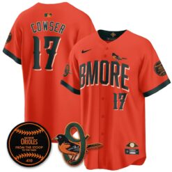 Baltimore Orioles 2026 City Connect Vapor Premier Limited Jersey - All Stitched - V3 by Baltimore Orioles
