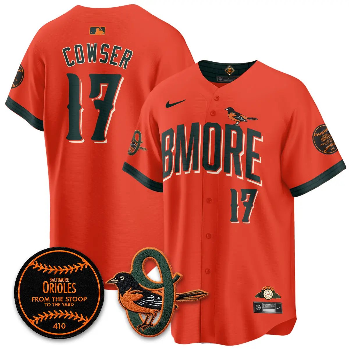 Baltimore Orioles 2026 City Connect Vapor Premier Limited Jersey - All Stitched - V3 by Baltimore Orioles