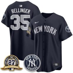 New York Yankees Alternate Jersey - All Stitched by New York Yankees