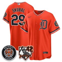 Detroit Tigers 2026 Jackie Robinson Day Vapor Limited Jersey - All Stitched by Detroit Tigers