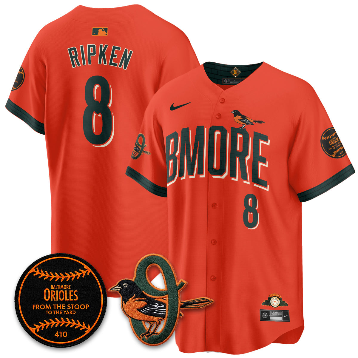 Baltimore Orioles 2026 City Connect Vapor Premier Limited Jersey - All Stitched - V3 by Baltimore Orioles