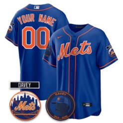 New York Mets 2026 Davey Johnson In Memoriam Vapor Limited Custom Jersey - All Stitched by New York Mets