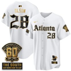 ATL 2026 Gothic Edition Vapor Limited Jersey - All Stitched V2 by Atlanta Braves