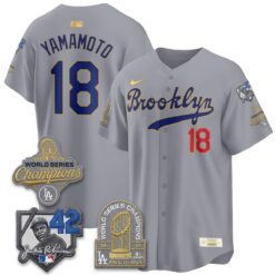 LAD 2026 Brooklyn Jackie Robinson Limited Jersey - All Stitched by Los Angeles Dodgers
