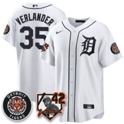 Detroit Tigers 2026 Jackie Robinson Day Vapor Limited Jersey - All Stitched by Detroit Tigers