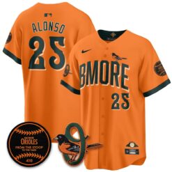 Baltimore Orioles 2026 City Connect Vapor Premier Limited Jersey - All Stitched - V3 by Baltimore Orioles