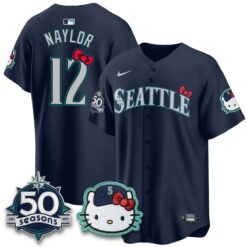 SEA x Meow KT Night Limited Jersey - All Stitched by Seattle Mariners