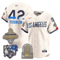LAD 2026 Jackie Robinson New Era Vapor Limited Jersey - All Stitched by Los Angeles Dodgers