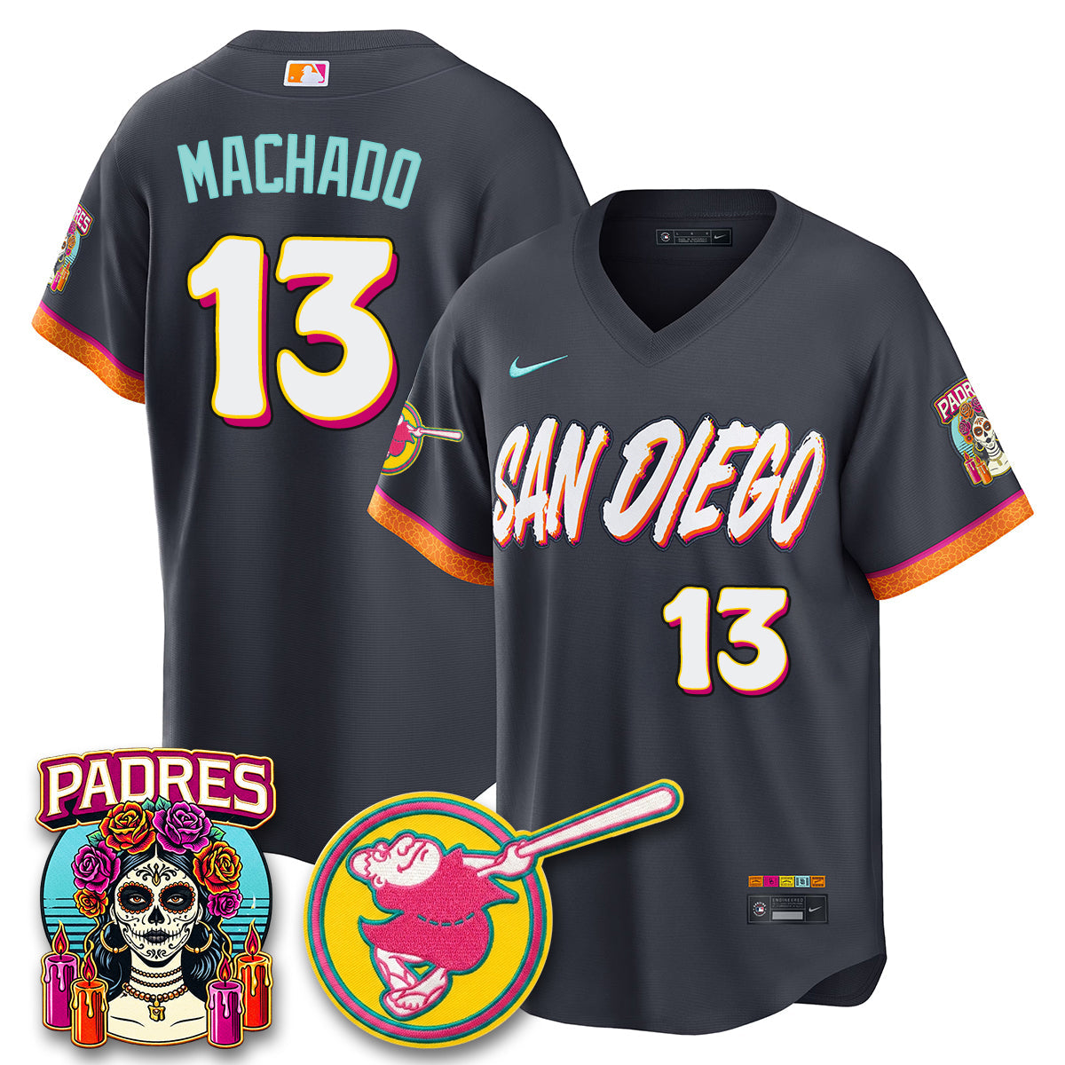 SD 2026 City Connect Vapor Limited Jersey - All Stitched by San Diego Padres