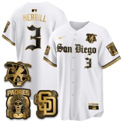 SD 2026 City Connect x Tony Gwynn Patch Vapor Premier Limited Jersey - All Stitched - V2 by San Diego Padres