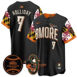 BAL x Maryland State Flag 2026 Vapor Jersey - All Stitched by Baltimore Orioles