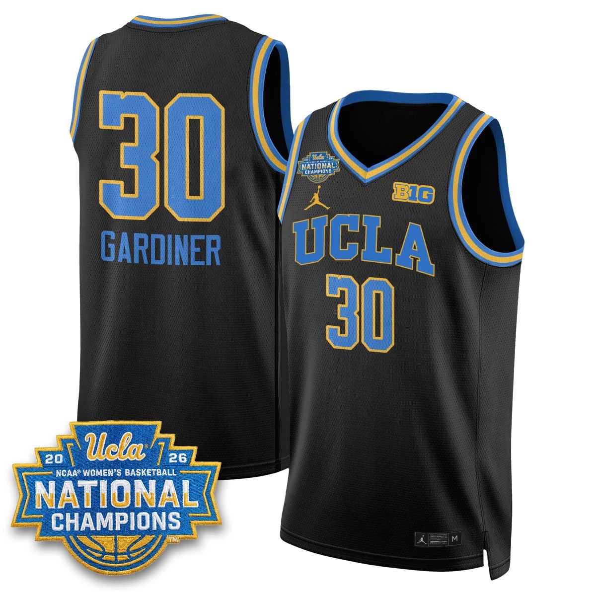 UCLA Women's Basketball National Champion 2026 Gear Limited Jersey - All Stitched by UCLA