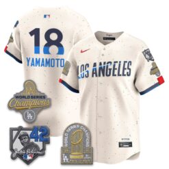 LAD 2026 Jackie Robinson New Era Vapor Limited Jersey - All Stitched by Los Angeles Dodgers