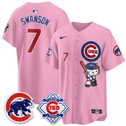 Chicago Cubs x Meow KT Vapor Premier Limited Jersey - All Stitched by Chicago Cubs