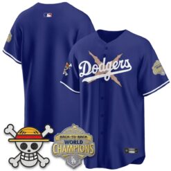 LAD x OP Vapor Jersey -All Stitched V2 by Los Angeles Dodgers