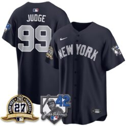 New York Yankees 2026 Jackie Robinson Day Vapor Limited Jersey - All Stitched by New York Yankees