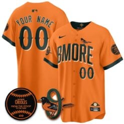 Baltimore Orioles 2026 City Connect Vapor Premier Limited Custom Jersey - All Stitched - V3 by Baltimore Orioles
