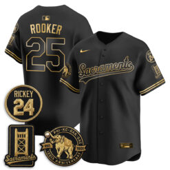 OAK 2026 Alternate Sacramento 125 Years Limited Vapor Gold Edition Jersey - All Stitched by Oakland Athletics