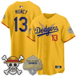 LAD x OP Vapor Jersey -All Stitched V2 by Los Angeles Dodgers
