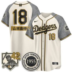 LAD 2026 New Era Jackie Robinson Vapor Limited Jersey - All Stitched by Los Angeles Dodgers