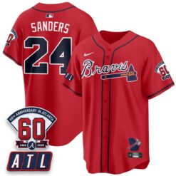ATL 2026 60th Anniversary Vapor Limited Jersey - All Stitched by Atlanta Braves